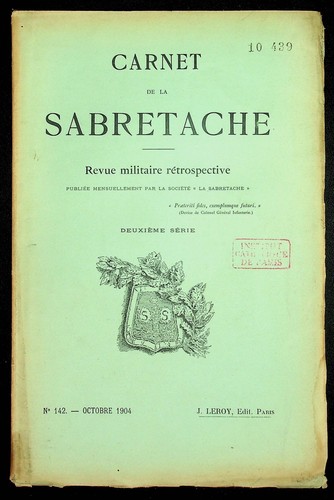Carnet sabretache - de,