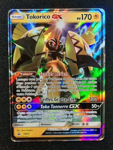 Carte pokémon tokorico gx - :,