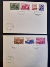 Occupation allemande Monténégro 1944 ovpr CROIX ROUGE # Estampillé série comp...