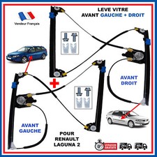 Lot de 2 Leve Vitre Avant Pour