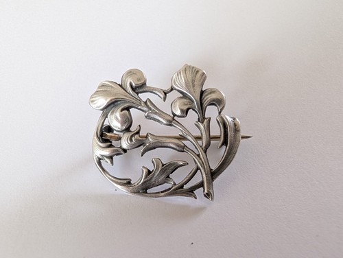 Ancienne broche art nouveau - broche,