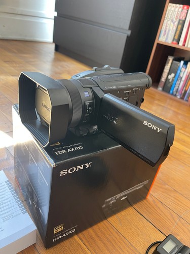 Camera sony hdr fdr - sony, 4k