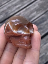 ancien crâne sculpté