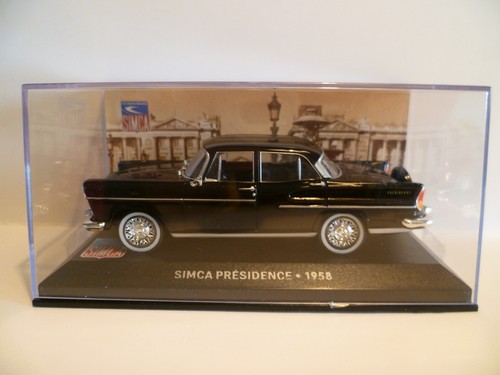 Simca presidence noir - noir, 1958