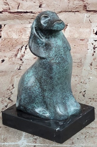 Milo signée bronze chien - milo,