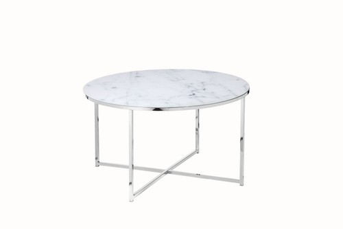 Table basse ø80 aspect - table,