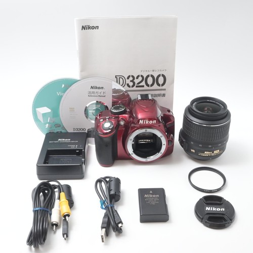 Nikon d3200 rouge avec - d3200,