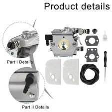 Pour 009 010 011 012 Carburateur de Remplacement Tronçonneuse avec Kit Ligne de