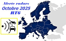 Mise à Jour radars RT6 EUROPE Octobre 2025 Citroën eMyWay et Peugeot wipnav+