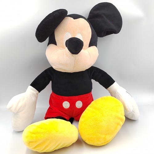 Grande peluche mickey rouge - mickey,