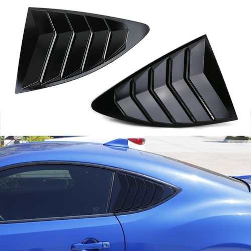 Gloss black rear side - side, window