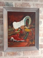 Tableau , huile sur toile