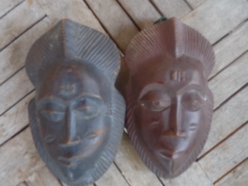 Masque africain bois - masque,