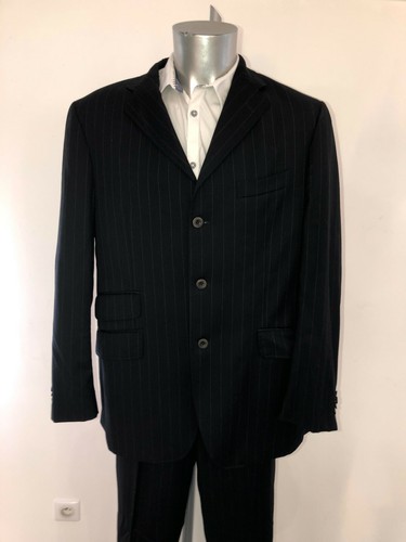 Luxueux costume rayé - luxueux,