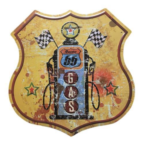 Plaque decorative route 66 - decorative,