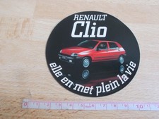 Autocollant RENAULT CLIO