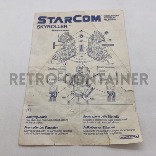Vintage mattel coleco starcom - vintage,