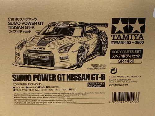 Tamiya carrosserie nissan r - carrosserie, gt-r