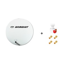 Antenne parabole fibre - parabole, smc