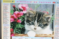 CALENDRIER DES POSTES - ALMANACH DU FACTEUR 1997