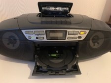 Panasonic RX-DS27 Power Blaster Boombox Radio Cassette CD Tested Fully Working