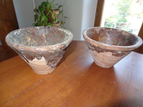 Anciens pots récolte sève - anciens,