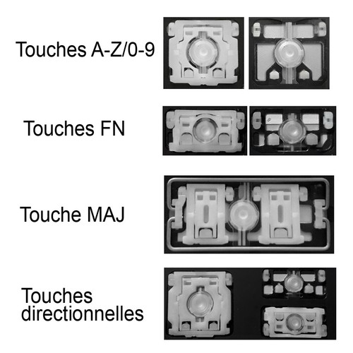 Touche clavier pour lenovo - de,