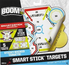 Boomco x2 Lot Autocollants 50 Cibles Pour Pistolet Jouet Extérieur Enfant Mattel