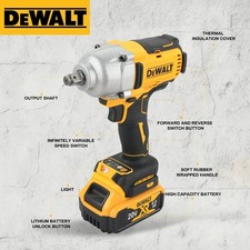 DCF900 Visseuse à chocs sans fils compact 20V , Lithium Type Dewalt