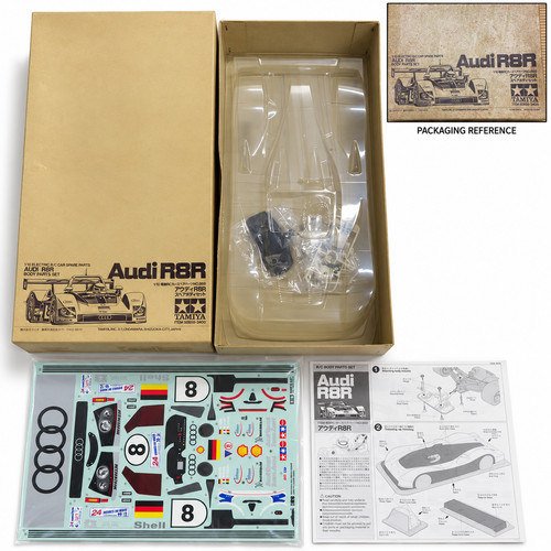 Tamiya audi r8r spare - r8r, body