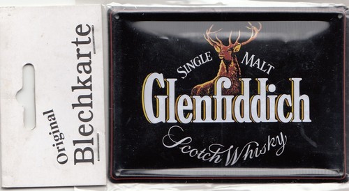 Plaque metal 11x8 whisky - cm,