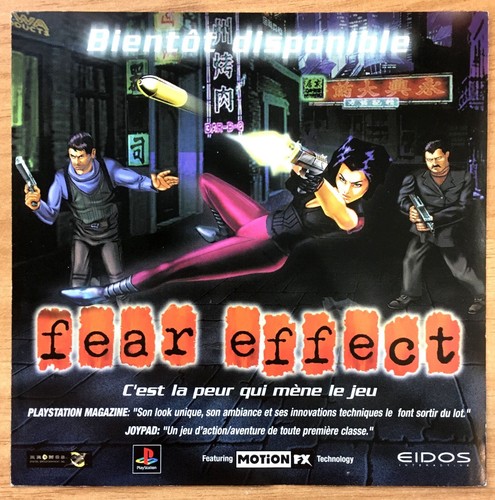 Fear effect flyer 100 - fear, 100%