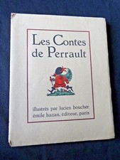 Les contes de Perrault illustrés L. Boucher Editions Hazan 1928 gravures bois