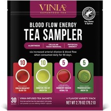 VINIA Tea Sampler, 4 Flavor