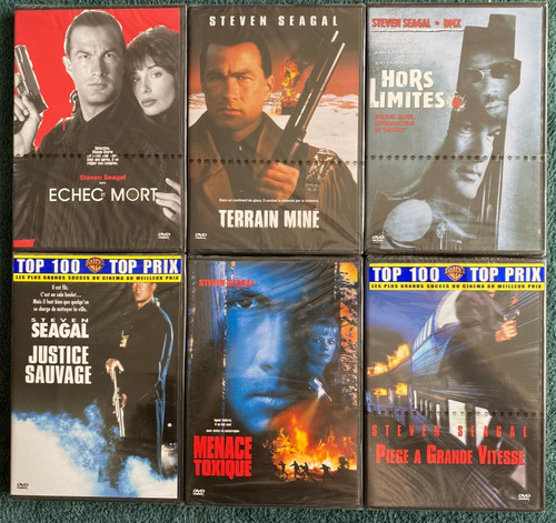Lot dvd steven seagal - -,