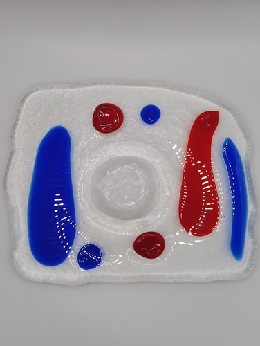Cendrier verre murano de - verre,