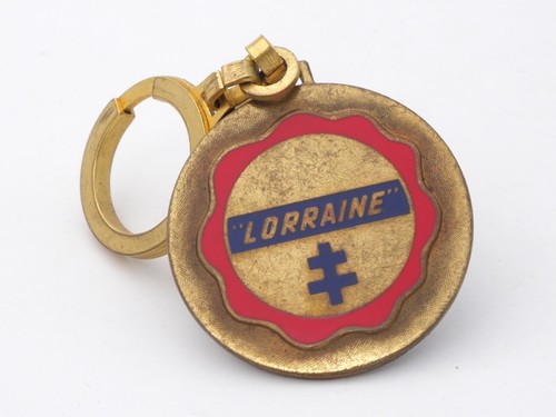 Porte clés ancien émaillé - clÉs,