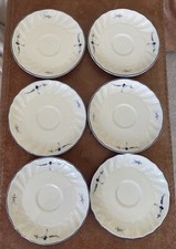 6 SOUCOUPES Sous Tasses  de VILLEROY & BOCH modèle VIEUX LUXEMBOURG -12cm