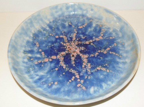 Rare grand plat rond - grand, camille