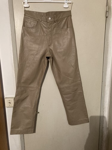 Pantalon cuir taille 30 - pantalon,