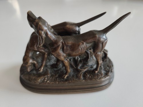 Bronze animalier chien - animalier,