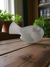 Figurine Oiseau Cristal Lalique France Vintage à Restaurer