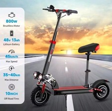 Trottinette électrique puissante 800W 48v 13Ah