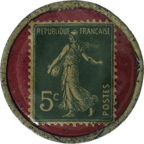 France timbre monnaie 5 - timbre-monnaie,