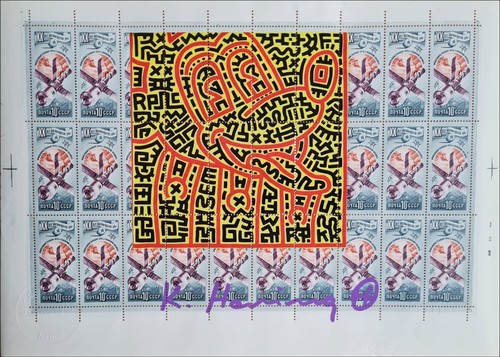 Keith haring original - haring, du
