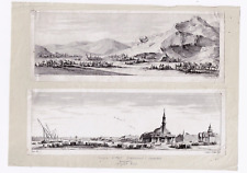 C12/65-3 GRAVURES ORIGI-SCÈNE DE L'AN X-CAMPAGNE D'EGYPTE-[D.VIVANT DENON]-1798