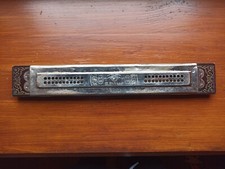 Ancien grand Harmonica - 34,5 CM -  HOHNER ECHO BELL METAL REEDS