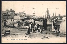 Cpa lorient les quais - cpa, lorient,