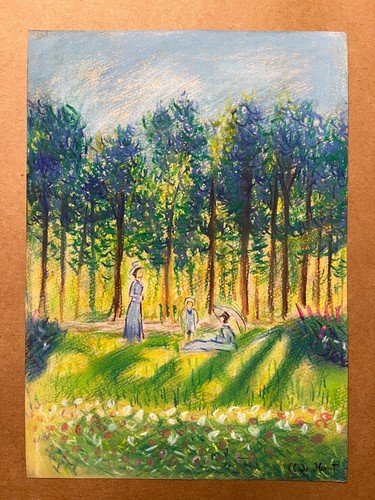 Dessin peinture claude - et,