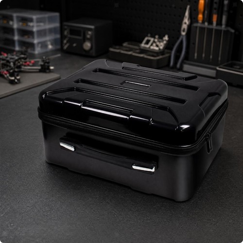 Valise rigide avec mousse - valise,
